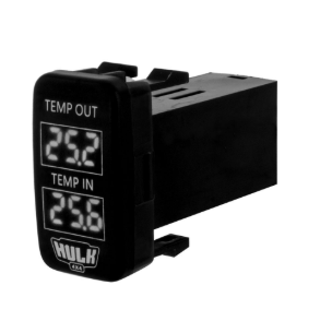 HULK 4X4 Toyota Early Dual Temperature Meter White Illum 12v
