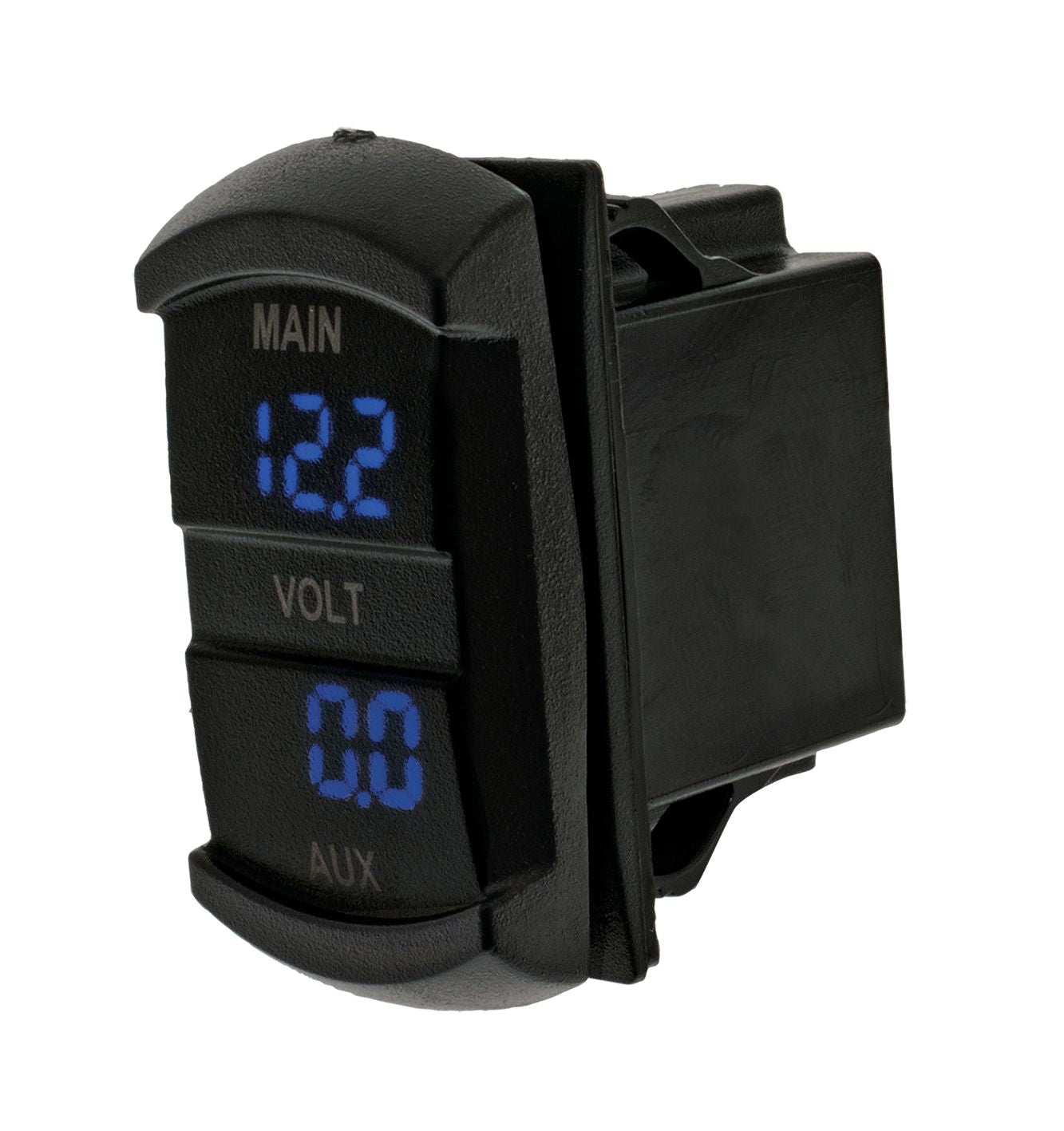 SWITCH SIZE DUAL VOLTMETER