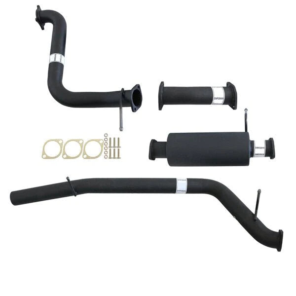 Volkswagen Amarok TDI550/580 3.0L 9/2016> 3" DPF Back Carbon Offroad Exhaust with Muffler