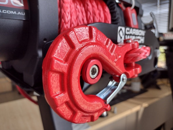 Carbon Offroad Winch Hook Holder Utility Mount