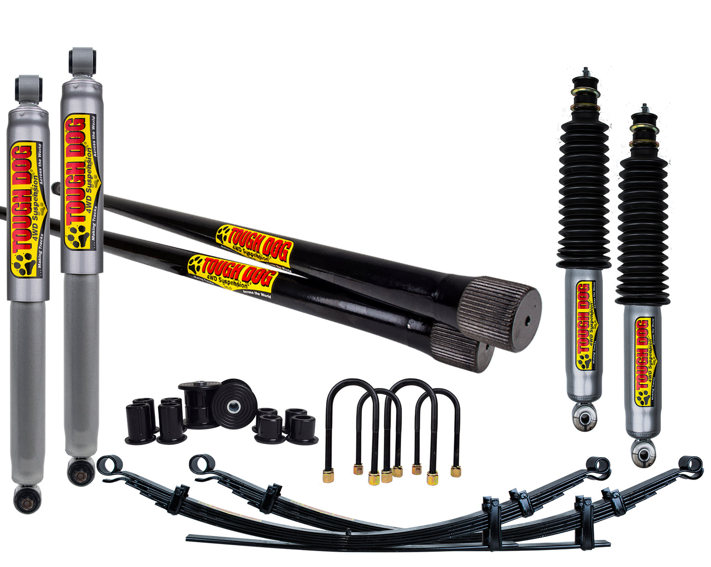 Ford Ranger PJ & PK 2.5L & 3.0L 2006 to 2011 Tough Dog Suspension Kit