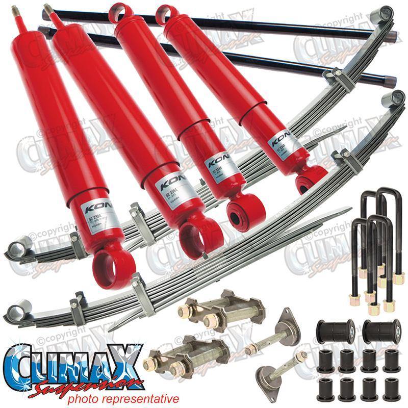 Nissan Navara D22 1985 to 2014 Koni 82 series Suspension Kit with 50mm Raised Height - TrakWell