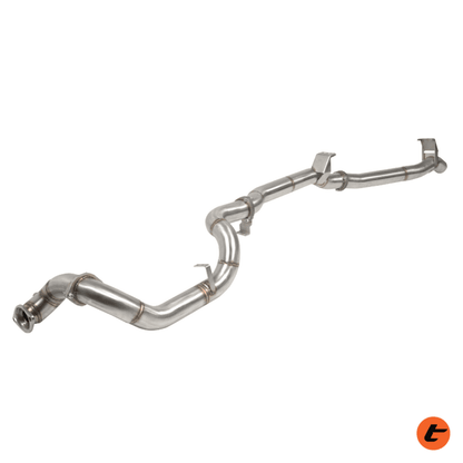 Torqit Toyota Landcruiser 78 Series 4.5L 3.5" Single Exit DPF Back Exhaust: 08/2016 on