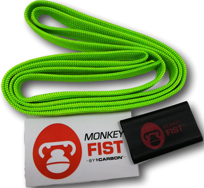 Carbon Winch Monkey Fist Coloured Rope Sheath