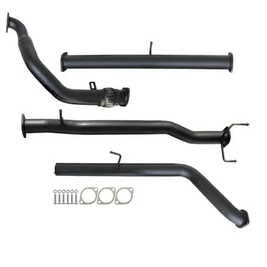 Ford Ranger PJ PK 2.5L & 3.0L 07 - 11 Manual 3" Turbo Back Carbon Offroad Exhaust Pipe Only