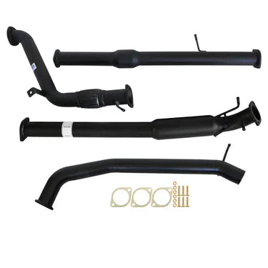 Ford Ranger PX 3.2L 9/2011 - 9/2016 3" Turbo Back Carbon Offroad Exhaust with Cat & Hotdog