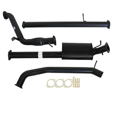 Ford Ranger PX 3.2L 9/2011 - 9/2016 3" Turbo Back Carbon Offroad Exhaust with Muffler Only