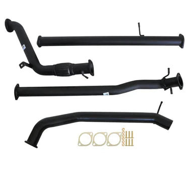 Ford Ranger PX 3.2L 9/2011 - 9/2016 3" Turbo Back Carbon Offroad Exhaust with Pipe Only