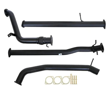 Ford Ranger PX 2.2L 9/2011 - 9/2016 3" Turbo Back Carbon Offroad Exhaust with Pipe Only