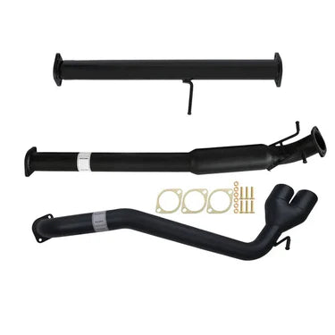 Ford Ranger PX 3.2L 10/2016> 3" DPF Back Carbon Offroad Exhaust with Hotdog Only Side Exit Tailpipe