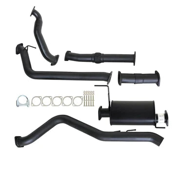 Holden Colorado RC 3.0L 4JJ1-TC 2008 - 2010  3" Turbo Back Carbon Offroad Exhaust No Cat with Muffler