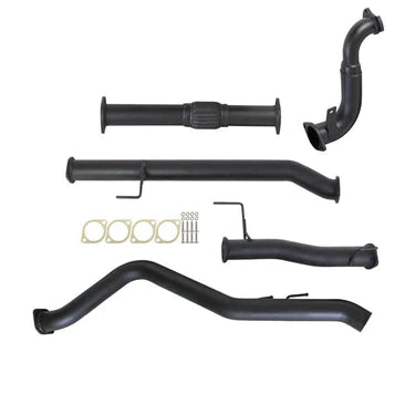 Holden Colorado RG 2.8L Duramax 6/2010 - 9/2016 3" Turbo Back Carbon Offroad Exhaust Pipe Only