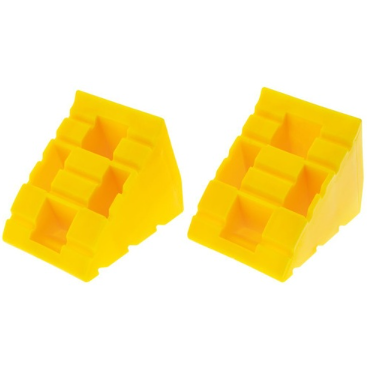 HULK 4X4 Plastic Levelling Ramp Chocks pair