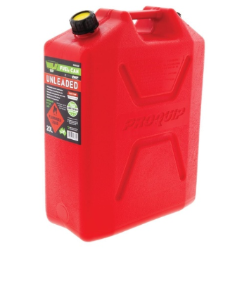 HULK 4X4 Fast Flow Plastic Fuel Can - Unleaded 20 Litre