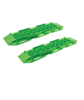HULK 4x4 Nylon Recovery Tracks (2pk) - Green