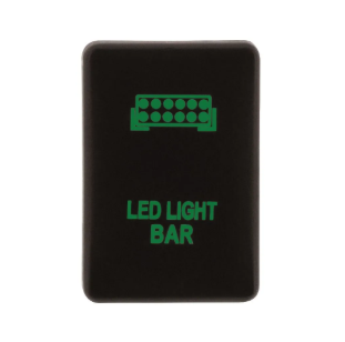 HULK 4X4 Toyota Late Lightbar Green Illum 12v on/off