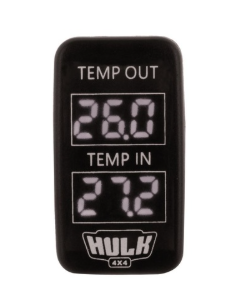 HULK 4X4 Toyota Early Dual Temperature Meter White Illum 12v