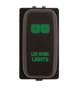 HULK 4X4 Mitsubishi Work Lights Green Illum 12V on/off