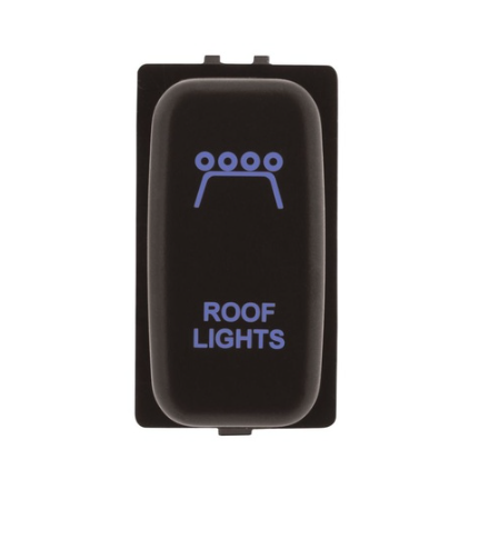 HULK 4X4 Mitsubishi Roof Lights Blue Illum 12V on/off