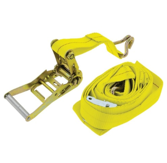 HULK 4X4 Adjustable Tyre Strap With Ratchet Handle