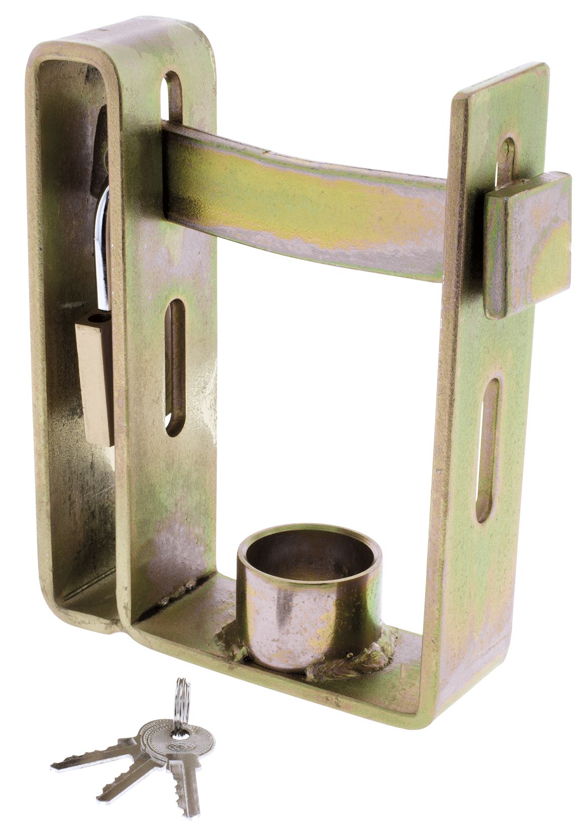 DUAL TRAILER COUPLING LOCK INC