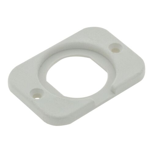 SINGLE FLUSH MOUNT WHITE