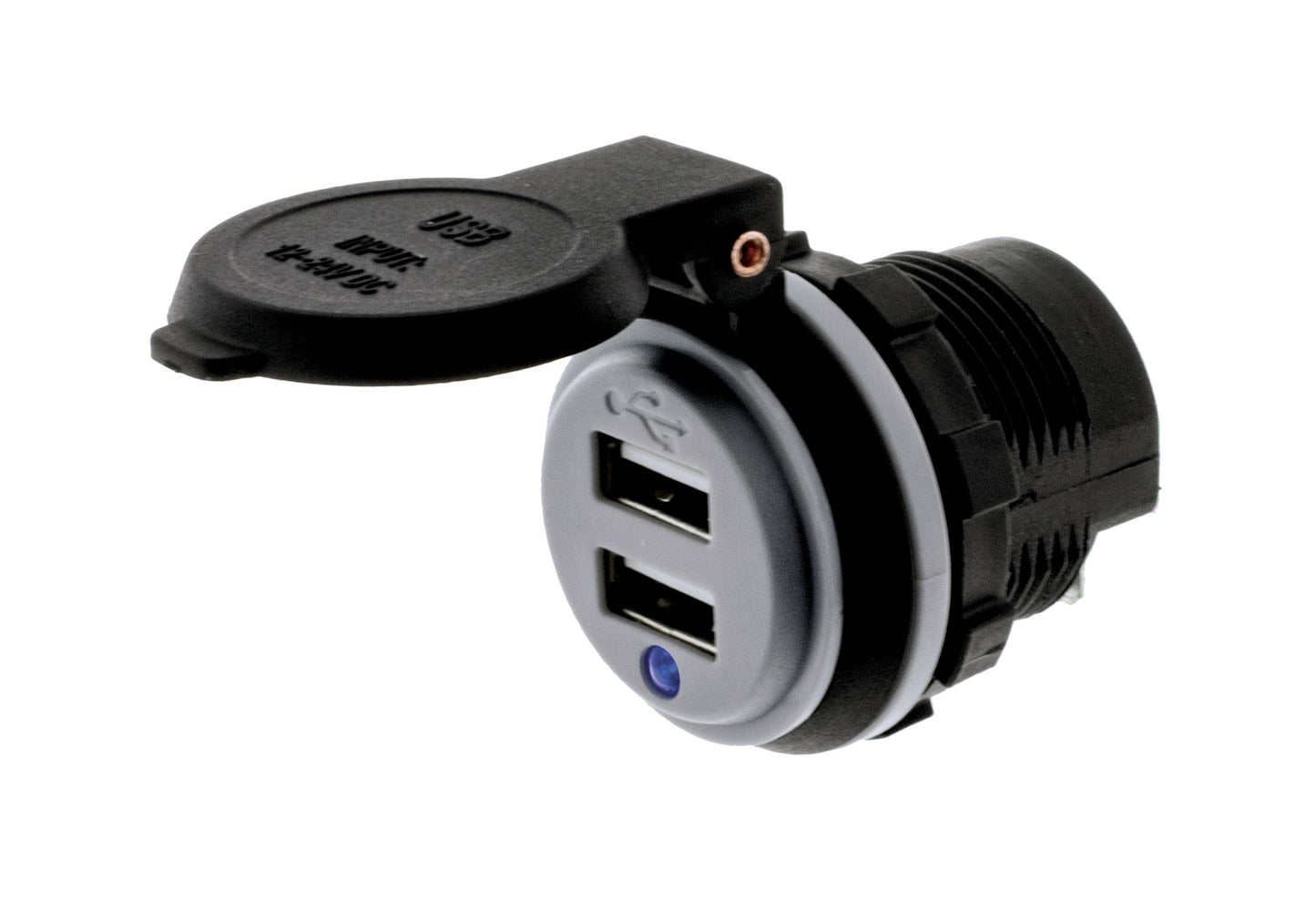 DUAL USB SOCKET 2.4a EACH PORT