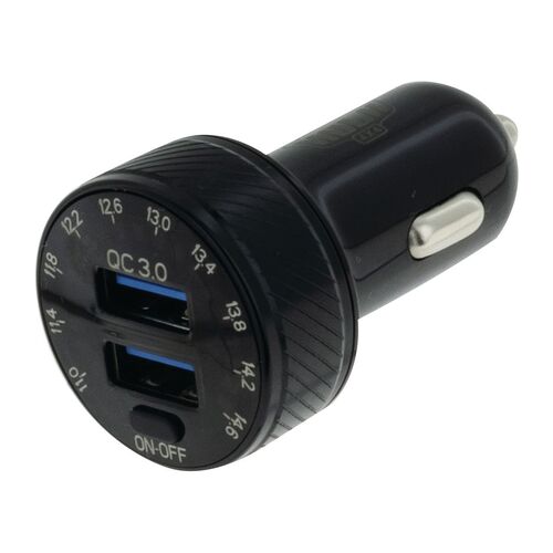 DUAL USB IN CAR SOCKET CHARGER