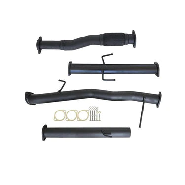 Mitsubishi Triton MQ, MR 2.4L 4N15 1/2015> 3" DPF Back Carbon Offroad Exhaust with Pipe Only