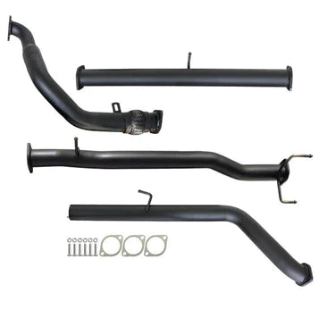 Mazda BT-50 UN 2.5L & 3.0L 07 - 11 Manual 3" Turbo Back Carbon Offroad Exhaust Pipe Only