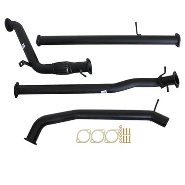 Mazda BT-50 UP, UR 3.2L 2011 - 9/2016 3" Turbo Back Carbon Offroad Exhaust with Pipe Only