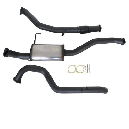 Nissan Patrol GQ Y60 2.8L 1997 - 2000 Wagon 3" Turbo Back Carbon Offroad Exhaust with Muffler