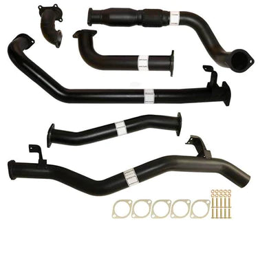 Fits Toyota Landcruiser 79 Series HDJ79R Single Cab Ute 4.2L 2001 -2007 3" Turbo Back Carbon Offroad Exhaust Cat & Pipe