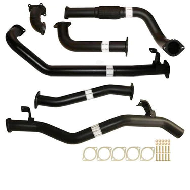 Fits Toyota Landcruiser 79 Series HDJ79R Single Cab Ute 4.2L 2001 -2007 3" Turbo Back Carbon Offroad Exhaust Pipe Only