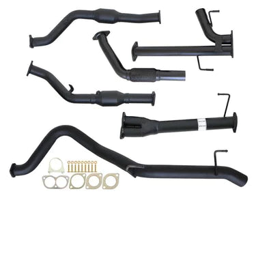 Fits Toyota Landcruiser 200 Series 4.5L 1VD-FTV 07 -10/2015 3" Turbo Back Carbon Offroad Exhaust with Cat & Pipe