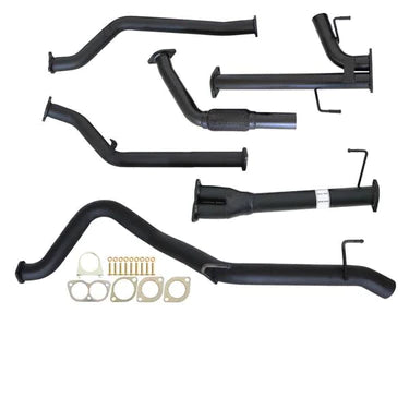 Fits Toyota Landcruiser 200 Series 4.5L 1VD-FTV 07 -10/2015 3" Turbo Back Carbon Offroad Exhaust with Pipe Only