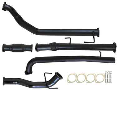 Fits Toyota Hilux KUN16/26 3L 1KD-FTV D4D 2005 - 9/2015 3" Turbo Back Carbon Offroad Exhaust with Cat & Pipe