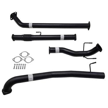 Fits Toyota Hilux GUN122/125R 2.4L 2GD-FTVTD 20173" DPF Back Carbon Offroad Exhaust with Pipe Only
