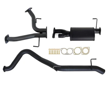 Fits Toyota Landcruiser 200 Series 4.5L 1VD-FTV 10/2015> 3" DPF Back Carbon Offroad Exhaust with Muffler