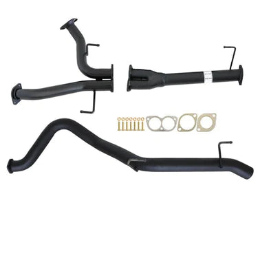 Fits Toyota Landcruiser 200 Series 4.5L 1VD-FTV 10/2015> 3" DPF Back Carbon Offroad Exhaust with Pipe Only