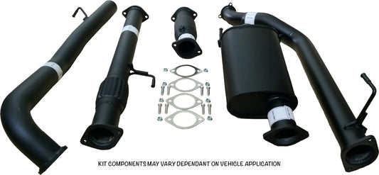 Fits Toyota Landcruiser HZJ79 Cab Chassis + Pick Up 4.2L 1HZ Diesel 10/99 -8/2007 2 1/2" Conpipe + Muffler