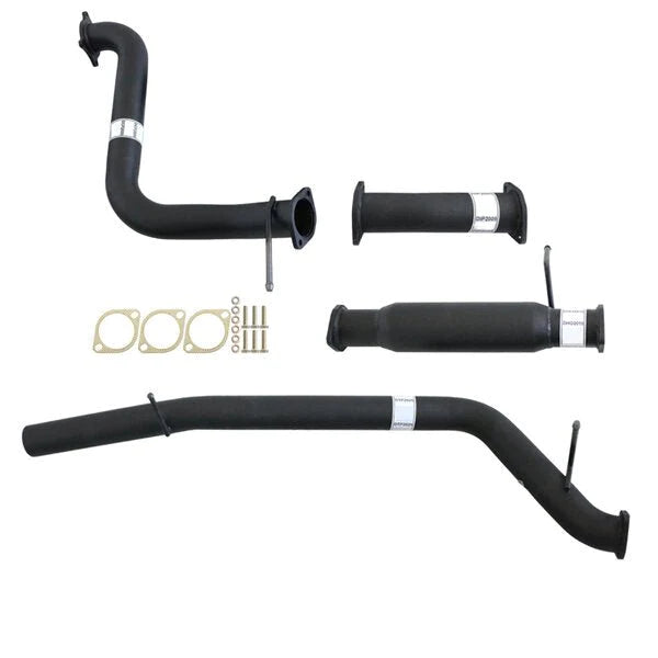 Volkswagen Amarok TDI550/580 3.0L  9/2016>3" DPF Back Carbon Offroad Exhaust with Hotdog