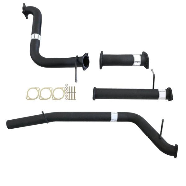 Volkswagen Amarok TDI550/580 3.0L  9/2016>3" DPF Back Carbon Offroad Exhaust with Pipe Only