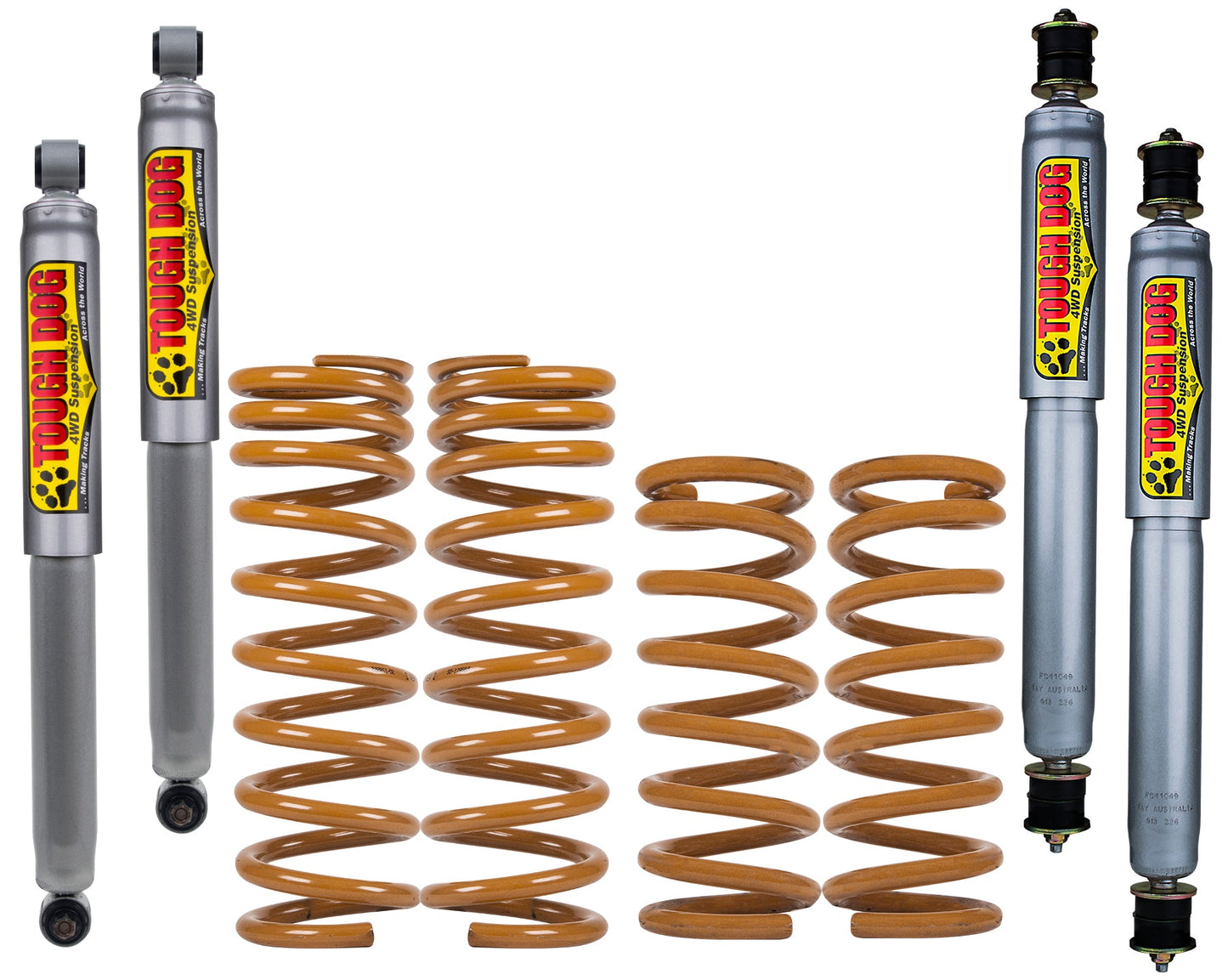 Toyota Landcruiser 105 Series 2" 50mm Lift Tough Dog Suspension Kit