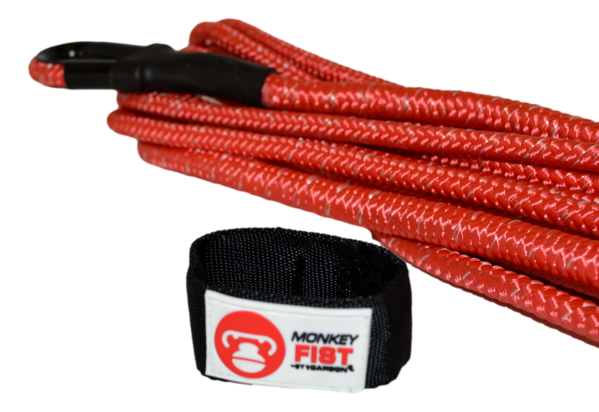 Carbon Offroad Monkey Fist Premium 7T x 10M Braided Winch Extension Rope