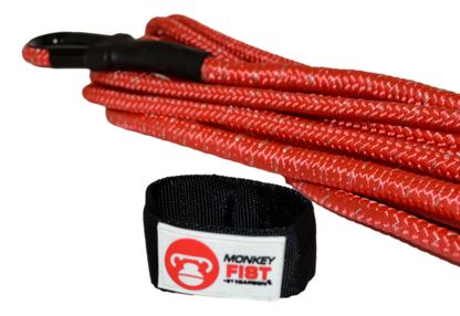 Carbon Offroad Monkey Fist Premium 7T x 10M Braided Winch Extension Rope