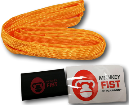 Carbon Winch Monkey Fist Coloured Rope Sheath