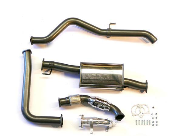 Nissan Navara D40 2.5Ltr TD Thai Auto 2008 to 2011 with DPF Legendex Exhaust (DPF re-use) - TrakWell