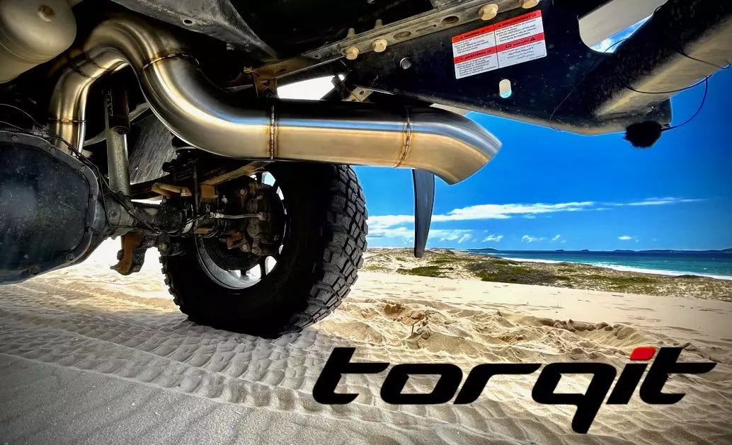 Torqit Ford F250 6.7L - 6" DPF Back Exhaust: 2011-2016