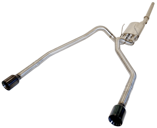 Torqit Dodge RAM DS - Single 3" - Twin 5" Dual Exit Cat Back Exhaust: 2009-2018